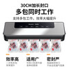Jingyan German quality vacuum sealing machine commercial vacuum packaging machine household food vacuum machine wet and dry fully automatic large suction sealing integrated plastic packaging machine LCD touch screen model purple light sterilization strong suction 30cm