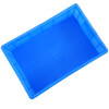 Bingyu BY-172 thickened plastic logistics turnover box tool parts box storage box No. 3 blue 520*350*150mm