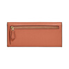 COACH Women's Wallet Light Orange Wyn Soft Leather Flip Card Slot Long Fashion Chinese Valentine's Day Gift Black os