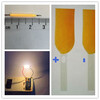 Ceramic filament retro anti-tungsten filament light source IY accessories 3v.5v warm white light gold 6v blue light