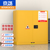 KINKOCCL industrial explosion-proof cabinet chemical safety cabinet storage cabinet fire-proof hazardous chemicals storage cabinet weak acid and weak alkali cabinet flammable and explosive dangerous goods cabinet 30 gallon yellow can be customized