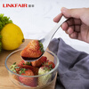 Lingfeng (LINKFAIR) 304 stainless steel soup spoon, soup spoon, meal spoon, eating spoon, children's spoon, Kada series table spoon (pack of 5)