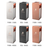 Hotel trash can lobby vertical stainless steel with ashtray shopping mall hotel KTV corridor elevator entrance square tube rose gold with double-layer steel basin thickened version