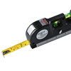 Opening laser level, household level ruler, infrared line marker, line caster with circle ruler, household indoor wiring tool, with magnetic level ruler + tripod (fast arrival)