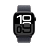 99% new Apple/Apple Watch Series 10 smart watch GPS model 46mm bright black aluminum metal case thick black color loop sports strap MX283CH/B