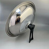 Lanyin Zhonggu'ao manufacturer wholesale stainless steel combination lid stainless steel pot lid household cooking pot lid 28-42cm visible combination lid (plastic top bead) 30CM