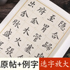 Ink dot copybook Wang Xianzhi Erwang Xiaokai Wang Xizhi Xiaokai Le Yi on Huang Ting Jing Wang Xianzhi Xiaokai Luo Shen Fu Thirteen Lines Adult Beginners Copying Erwang Xiaokai Brush Copybook Annotation Traditional Chinese Marginal Notes