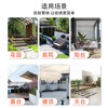 Qinchuangyuan outdoor storage room, outdoor tool room, courtyard balcony storage room, outdoor simple room, movable storage cabin, spire D style gray (installation included)