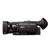 Sony (SONY) FDR-AX100E Ultra-clear 4K high-speed camera DV camera for short video recording of live conferences and events Built-in WiFi Professional wedding and commercial shooting Official standard configuration (five-year warranty)