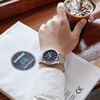CITIZEN watch men's Japanese and Korean watch light kinetic energy steel band fashion business watch 5-year warranty gift for boyfriend BM7560-59L