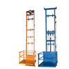 Dezhong Electric Guide Rail Hydraulic Lift Freight Elevator Simple Elevator Hoist Anti-fall Lift Hydraulic Lift Platform Reinforced Electric Lift 4 Meters