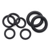 JINGGONG rubber seal o-ring set o-shaped rubber ring nitrile oil seal seal waterproof and high temperature resistant black gasket 210# wire diameter 1.9-3.1 set (200 pieces)