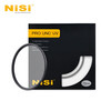 NiSi ultra-thin copper frame UNC uv mirror 72mm filter (black frame) double-sided multi-layer coating SLR mirrorless camera lens protection filter suitable for Nikon, Canon and Sony