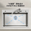 VATTI 304 stainless steel sink large single-slot kitchen sink integrated basin household vegetable sink basin S3 series