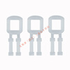 Packing strap buckle PP plastic packing buckle transparent plastic hand-made packing strap buckle hand-pull buckle 1000 pieces/pack white hand-pull strapping buckle 500 pieces