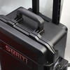 SMRITI heritage protective box black large trolley box thickened waterproof and dustproof multi-functional equipment tool box S6043 black empty box