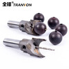 Quanfeng Carbide Bead Knife Processing Small Hole Round Beads Wooden Bead Bracelet Tool Buddhist Pagoda Drill Bit Hole Opener God Bead Knife 15mm*1.5mm Drill Center