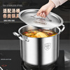 Huili's extra thick 304 stainless steel bucket lid sold separately, thickened round flat lid, dustproof multi-purpose soup bucket lid for juice pot, 25cm, suitable for pots with inner diameter, 304 steel, extra thick 304 steel