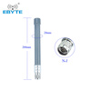 Ebyte 433M fiberglass RF antenna omnidirectional high gain waterproof and windproof data transmission radio module is suitable for low loss 4dBi high sensitivity fiberglass antenna TX433-BLG-20