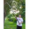 Sagawa Yoshi OEM Japanese Sagawa Yoshi high-branch saw telescopic high-altitude saw garden fruit tree saw high branch shears garden saw tree hand saw new Sagawa Yoshi 9-meter oval pole high branch saw
