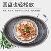 Baijie fish steamer oval steamer large-capacity steamed fish plate household 304 stainless steel fish steamer steamer artifact enlarged diameter/large capacity 1 layer 39cm