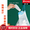 Small garbage bag 25x30cm drawstring mini small thickened home desktop car dormitory student storage bag vomit bag black drawstring mini garbage bag 3 rolls 25 pieces per roll thickened