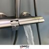 LXWMZJ brand/ideal minimalist design three functions three water outlets constant temperature shower head gun gray constant temperature model