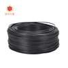 Tie wire Telecom optical cable tie wire outdoor fiber optic cable tie wire gardening tie wire with iron wire coated photovoltaic communication tie wire iron core 0.75 black round 200 meters / roll