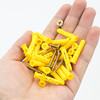 Bingyu small yellow croaker plastic expansion tube bolt expansion screw wall plug self-tapping screw expansion plug 8*60 (50 sets)