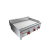 Gas griddle commercial electric teppanyaki squid fried rice burgers teppanyaki cold noodles hand cake machine stall 1.2m gas with flameout protection + inner ring fully welded