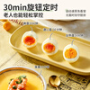 Bear egg steamer, automatic power off, small stainless steel multi-function, double-layer breakfast steamed egg breakfast artifact ZDQ-Y14F3