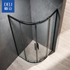 Yunqi Gedli shower room household Internet celebrity overall simple curved sliding door partition bath room shower room toilet SO1
