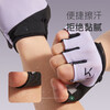 Keep Fitness Gloves Men's and Women's Sports Gloves Cycling Horizontal Bar Pull-Up Training Iron Roller Anti-Slip Palm Guard Purple Gray M