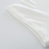 Jinsanta bottoming shirt 100% mulberry silk round neck short-sleeved bottoming shirt YZF5B705 white 8100 L