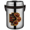 Golden Key 304 Insulated Pot 2L Straight Anti-Spill Vacuum Stainless Steel Lunch Box Insulated Bucket GK-R2000T