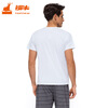 Tongniu men's underwear jersey round neck short-sleeved T-shirt basic solid color white T-shirt base layer NS007 white XL (175/100)