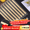 Jiachi conjoined twin chopsticks disposable chopsticks 100 pairs independently packaged thick chopsticks convenient chopsticks tableware supplies