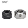 OZO CNC tool handle engraving machine spindle ER nut pressure cap nut A type UM type ER11ER16 20 25 32 AA high precision hardening ER32UM