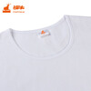 Tongniu men's underwear jersey round neck short-sleeved T-shirt basic solid color white T-shirt base layer NS007 white XL (175/100)