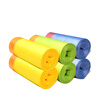 E clean drawstring garbage bag yellow blue green color random 45*50cm 108 pieces 1 silk tear-free household wear rope to prevent puncture