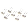 TaoTimeClub quartz crystal oscillator plug-in two-pin HC-49S passive clock crystal 3.579545MHz-40MHz 13.560M plug-in two-pin (5 pieces)
