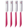 KAI imported from Japan sharp upgraded eyebrow trimming razor and durable razor (5 pieces suitable for veterans)