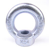 Jishuo eye bolt 304 galvanized British eye nut eye screw lifting eye/hanging nut galvanized fine tooth eye hanging wire M64 (16.0T)