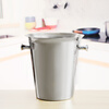 FEiNASi 304 stainless steel ice bucket bar home red wine beer champagne ice cube bucket creative fashion ice bucket binaural mirror silver ice bucket