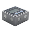 Weidu (WD) digital display angle measuring instrument inclination box high-precision inclinometer mini level slope gauge electronic angle ruler metal with magnet on three sides