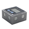 Weidu (WD) digital display angle measuring instrument inclination box high-precision inclinometer mini level slope gauge electronic angle ruler metal with magnet on three sides