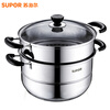 SUPOR pot set, wok, soup pot, frying pan, spatula, six-piece set, six-piece knife set, seven-piece set, seventeen-piece set (with pressure cooker)