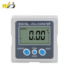 Weidu (WD) digital display angle measuring instrument inclination box high-precision inclinometer mini level slope gauge electronic angle ruler metal with magnet on three sides