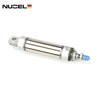 Nuoyi round small cylinder MA mini cylinder aluminum alloy small cylinder double-acting MA series cylinder MA25 100mm stroke