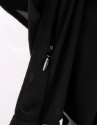 シャニドロキシアン薄手のドレスサマーシフォンサマードレス新しい2022年の年齢を減らす気質半袖の腹を覆うスカート偽の2枚15043黒-幾何学的な2XLは110-130ポンドを着用することをお勧めします